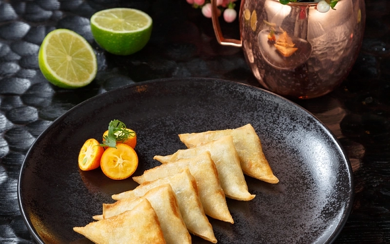 Харумаки с морепродуктами